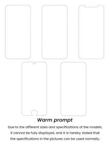 Bộ 3 miếng dán màn hình cường lực độ cứng 9H, tương thích với iPhone 13/11/12/13/14 Pro Max/15 Pro Max/16/16 Pro/16 Plus/16 Pro Max/16e/17/17 Air/17 Pro/17 Pro Max, độ phân giải cao, trong suốt, chống trầy xước, chống rơi vỡ, chống nước, chống bám vân tay. - trắng - Xem 7