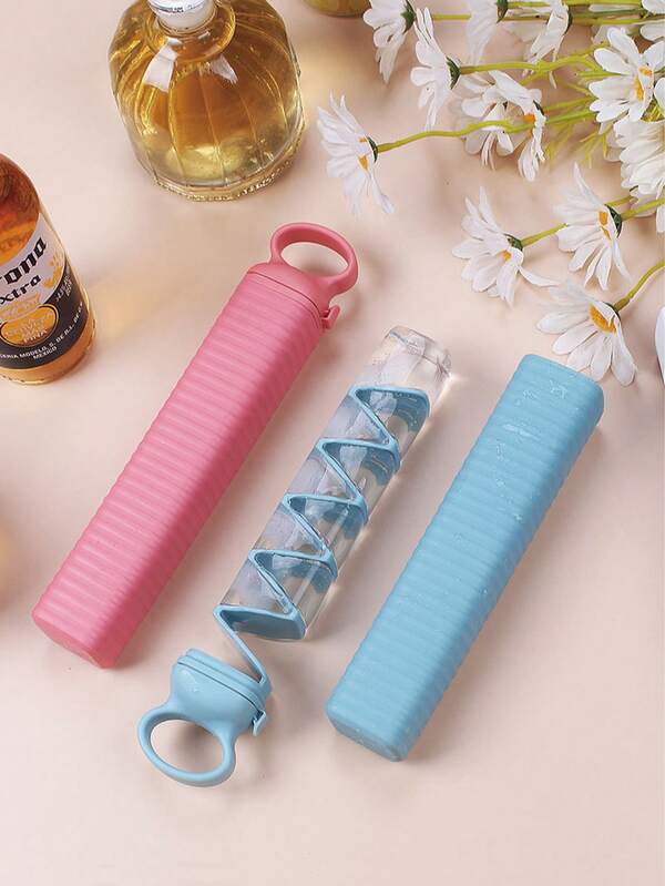 Creative Tray, Silicone Ice Mold, Ice Pop Mold, Home Use Tray, Long Bar Tray, Quick Freeze Ice Tray, Removable Tray, Kitchen Ice Mold