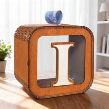 Trending Wooden Money Box, Personalized Creative Design Piggy Bank, Holiday & Birthday Gift - View 8