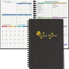 Sổ Kế Hoạch Tài Chính Hàng Tháng Kèm Theo Theo Dõi Chi Tiêu - Quản Lý Tài Chính Hiệu Quả, Sổ Kế Hoạch/Sổ Ghi Chép Tài Chính Không Ghi Ngày Tháng, Có Thể Bắt Đầu Bất Kỳ Lúc Nào, Khổ A5 (8.6 X 5.9 Inch), Giấy 100Gsm (Màu Vàng) - A5 - Xem 1