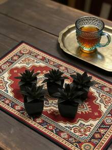 1/3/5 cây mọng nước nhân tạo trong chậu nhỏ - Thích hợp cho gia đình, văn phòng, bàn làm việc, phòng tắm, phòng ngủ, quà tặng trang trí sân vườn, sinh nhật, tốt nghiệp, trang trí sân vườn, cây ngoài trời, làm vườn, hoa giả - Nhiều màu - Xem 2