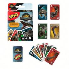 Mattel UNO F1/Minecraft/Hot Wheels/Super Mario/Lord Of The Rings/Happy Card Game, Trò chơi bài cổ điển phù hợp cho trẻ em, tụ họp gia đình, du lịch và cắm trại, bài in hình ảnh thế giới đua xe F1 - Nhiều màu - Xem 9