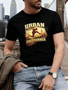 Camisetas masculinas - Preto - Ver 1