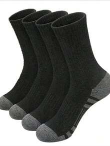60/50 Pairs Comfortable Men's Sports Boat Socks, Suitable For Outdoor Casual Wear, All-Season White Antibacterial Odor-Resistant Moisture-Wicking Thick Sports Socks. Comfortable Daily Wear Unisex Casual Socks - Multicolor - View 9