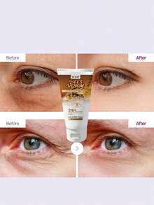 YCHZ 蜂毒胶原蛋白紧致眼霜 - 24小时深层补水，淡化黑眼圈；低敏纯素配方；无动物实验；男女皆宜的成人护肤品；专为减少眼袋和皱纹而设计；无需用电；日常护肤必备；时尚包装；保湿成分 - 80克 - 80g - 查看 1