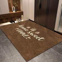 1pc Home Sweet Printed Welcome Mat, New Doormat, Foldable & Washable, Suitable For Doors, Bathrooms, Dining Rooms, Living Rooms, Offices, Seasonal Decor, Area Rug, Home Decor, Holiday Decoration - Multicolor - View 5