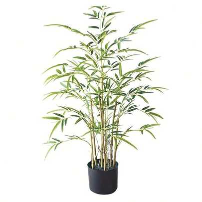 A 60Cm Pot Of Artificial Bamboo For Decorating Your Home, Suitable For Living Rooms And Bedrooms, To Enhance A Natural Ambiance Both Indoors And Outdoors, Ideal For Office Or Garden Beautification
