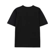 RAMEN Print T-Shirt, Lightweight And Comfortable Ramen Noodle Print Shirt With Round Neck - 玫瑰紅 - 查看 2