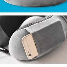 Travel Neck Pillow, Super Comfort Pillow - Azul - Ver 2