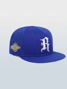 1 pieza Gorra de béisbol ajustable con bordado de letra R, unisex, gorra casual tipo snapback para deportes al aire libre, viajes y correr (disponible en varios colores) - Multicolor - Ver 18