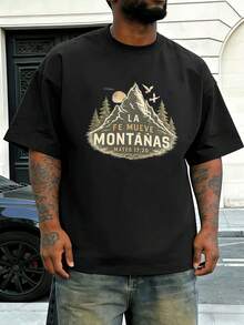 Camisetas masculinas - Preto - Ver 1