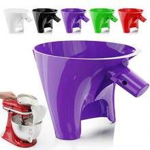 5夸脱容量防溢漏罩，适用于4.5夸脱和5夸脱倾斜式搅拌机（KSM150），可放入洗碗机清洗的烘焙工具，方便倾倒的配件 - 查看 12