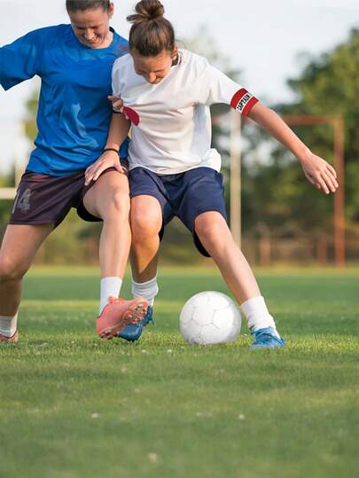 1pc Durable Adjustable Football Captain Armband - Vibrant Mixed Colors With Large "Captain" Text, Ideal For Training And Matches, Great Gift For Adults On Christmas, Valentine's Day, Thanksgiving, New Year, Father's Day, Football Accessory, Team Spirit Gear