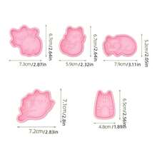 1个塑料可爱猫咪系列饼干模具，烘焙模具，饼干烘焙用品，丘比特天使造型饼干模具，蛋糕烘焙用品 - 查看 7