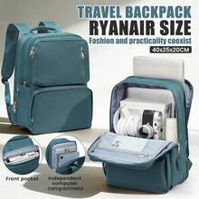 Large Capacity Laptop Backpack, Fashionable Waterproof Business Travel Backpack With Multiple Pockets, Suitable For Work, School, Commute And Leisure - Multicolor - View 10