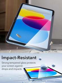 Tablet Screen Protector 2 Packs HD Anti-Scratch Screen Protector, Compatible With IPad 11th/10th Generation ( A16 11-Inch 2025/10.9-Inch 2022), Tempered Glass Film For IPad 11/10/9/8/7th Generation, Clear Mother's Day Gift Clear. - Clear - View 10
