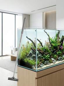 Chổi vệ sinh bể cá có tay cầm dài, lông mềm giúp loại bỏ tảo, dụng cụ vệ sinh bể cá bằng kính nhẹ và bền. - Nhiều màu - Xem 11