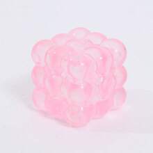 1个 - 超薄麦芽挤压减压魔方玩具，柔软慢回弹水玩具，葡萄纹理，适合学生、青少年和成人，是节日、生日、万圣节和圣诞节的理想礼物 - 彩色 - 查看 6