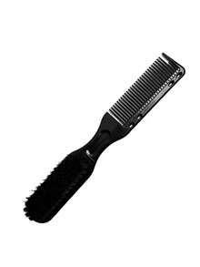 2-In-1 Hair & Beard Brush, Equipped With Comb For Styling Voluminous Hair And Trimming Beard, Designed For Men To Create Natural Voluminous Hairstyle And Maintain Neat Beard - Multicolor - View 12