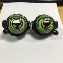 1件装 - 新款疯狂眨眼眼镜，新奇搞怪自拍视频小工具，2026互动玩具，送给朋友、生日、派对、男孩女孩的完美礼物 - 彩色 - 查看 4