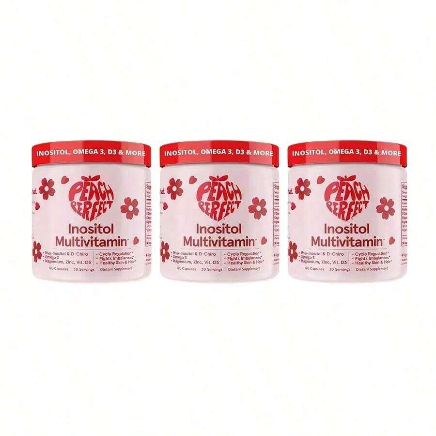 Miriyalyad Inositol Powder Multivitamin, Pink Lemonade Flavor – 4g Myo & D-Chiro Inositol, DIM, Zinc, Magnesium Glycinate, Vitamin D3 – Supports Women's Health, Cycle, Energy[Free Shipping ] - 3PCS - 查看 1