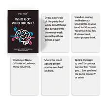 1 Box HEART BRIDGE Single Party Drinking Card Game, Tabletop Game, Party Entertainment Toy, 89pcs Bar Adventure Challenge Cards, Powerful Icebreaker Interactive Tool, Halloween/Thanksgiving/Christmas Gift, Perfect For Game Night. | 89 Cards | - Black - View 3