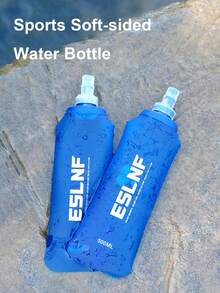 Large Capacity Lightweight Running Water Bottle With Leakproof Silicone Bite Valve And Squeezable Design Collapsible Water Bottle For Men Women Portable Water Bottles For Trail Hiking Workout Cycling Travel Gym Running Equipment Hydrating Device - Multicolor - View 3