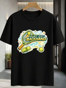 Men T-Shirts - Black - View 2