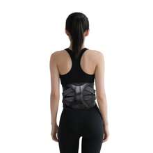 Adjustable Waist Support Belt For Women Men, Black Lumbar Wrap With Double Elastic Straps, Wide Compression Waistband, Breathable Mesh Back Support Belt For Workout Fitness Training Running Walking Daily Wear - Black - View 5