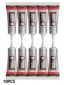 B-7000 水鑽手工膠 110ML/50ML/25ML/15ML 3.7fl.Oz 透明 B-7000 強力珠寶膠 透明工業黏著劑 適用於布料、手機、珠寶製作、水晶、寶石、石頭、木材、玻璃 - B-7000 - 查看 27