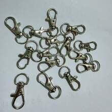 5/10/15/20/50/100 chiếc móc khóa xoay, dùng để tự làm dây đeo, mặt dây chuyền, móc khóa trang sức, phụ kiện túi xách. - móc khóa - Xem 11