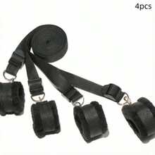 Bộ sản phẩm bao gồm 4 dây đai cố định tay chân để đảm bảo an toàn cho bệnh nhân trên giường điều dưỡng. - Xem 7