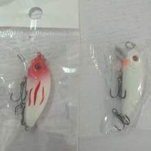 5pcs/1pc Professional Grade Solid White Sinking Minnow Lures, Lure Set, Designed Specifically For Bass And Trout, Suitable For Freshwater And Saltwater - Multicolor - View 11