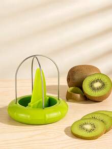 1 pieza Cortador manual de kiwi - Cortar y pelar, hecho de material ABS, sin necesidad de energía, herramienta de cocina perfecta para cortar kiwi, adecuada para cocina al aire libre, suministros de cocina al aire libre, artículos esenciales para acampar y comer - Multicolor - Ver 11