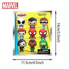 1 Móc khóa Spider-Man chính hãng Marvel, hình 3D bằng PVC, phụ kiện túi xách, balo, quà tặng sưu tầm cho Giáng sinh và sinh nhật. - Nhiều màu - Xem 2