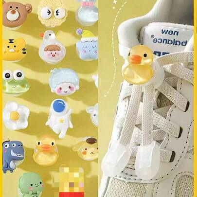 Elastic No-Tie Shoelaces With Adjustable Buckle Locks, Convenient Slip-On Design For Sports Shoes & Casual Shoes, Comfortable & Secure Fit, Practical Shoe Accessory