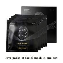 Masque anti-rides raffermissant et liftant de Scyebo, estompe les ridules, masque réparateur et hydratant anti-âge - masque facial - Voir 12