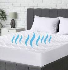 Mattress Protectors & Encasements - 白色 - 查看 1