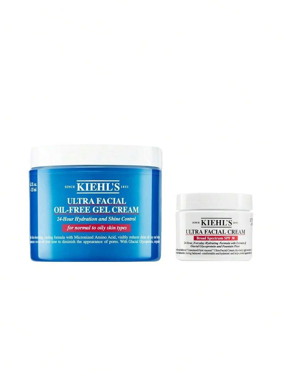 Kiehl's [Bundle] Ultra Facial Oil-Free Gel Cream 125 Ml + Cream SPF30 50 Ml - Ultra Facial - View 1