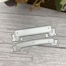 Troqueles con bordes de encaje para hacer tarjetas, troqueles con patrón de flores, moldes de corte de metal, troqueles para scrapbooking, plantillas de estampado en relieve DIY para manualidades - mc692 - Ver 1