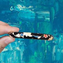 1 pieza Nuevo brazalete de estilo bohemio con baño de oro, esmalte y cloisonné con diseño floral, adecuado para joyería de mujeres y niñas - Pulsera de esmalte cloisonné - Ver 21