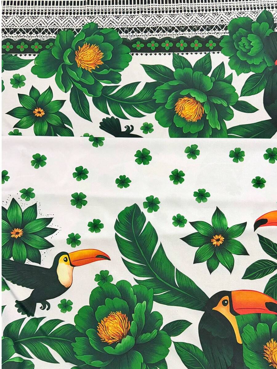 Printed Crepe Fabric 95% Polyester 5% Elastane - 20 - View 1