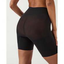 Spanx Women's Power Shorts, Very Black, 3X - Black - View 3