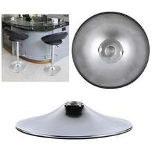 Replacement Pub Bar Stool Base Mount Plate Heavy Duty For Dining Room Chair - Silver - View 1