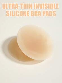 Cubrepezones reutilizables de verano para damas de talla grande, ultra delgados, sujetador invisible, sujetador sin tirantes, ropa interior para damas, almohadillas para el pecho anti-protuberancia, protección de la privacidad, diseñado especialmente para pechos grandes, adecuado para viajes de negocios, viajes, vacaciones, trajes de baño, vestidos de novia y vestidos. - Multicolor - Ver 8