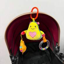 1pc Cute Fruit Cart Car Seat Hanging Toy Rattle With Chimes, Suitable For Newborn Baby Gift - Multicolor - View 13