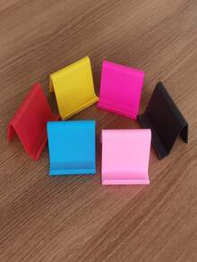 1/4 Büro Schreibtisch Handyhalter, geeignet für die meisten Smartphones und Tablets, ideal für Zuhause und Büro. Kompatibel mit iPhone und Android Handys. Ein ausgezeichnetes Geschenk zum Geburtstag, für Familie, Freunde, Valentinstag oder Muttertag. Handyhalter, Handyzubehör. (Zufällige Farbe) - Verschiedenfarbig - Übersicht 5