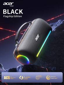 Acer OSK252 Wireless Bluetooth Speaker, Dual Speakers Surround Sound, 4000mAh Large Capacity Long Playtime, Type-C Fast Charging, Cool Appearance With Lighting Effects, Compatible With TF Card & USB - View 11