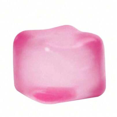 Stress Relief Cube - A Handheld Desktop Toy, Effectively Relieves Anxiety. Made Of Super Resilient Squeezable Material, Maintains Cubic Shape. Perfect For Classroom Rewards, Party Favors, And Holiday Gifts! (Please Check The Detailed Real Photos Of The Product Before Purchasing)