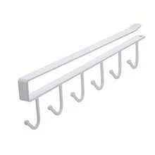 1/2 chiếc giá treo móc bằng sắt không mối nối, không cần khoan, giá đựng đồ nhiều tầng cho tủ bếp, đựng nồi, dụng cụ, thích hợp cho tủ, đồ dùng nấu nướng, giá để dụng cụ cạo, giá đựng đồ, không cần khoan, hộp đựng đồ nhà bếp và tủ bếp, phụ kiện nhà bếp, giá sắp xếp tủ lạnh, hộp đựng đồ ăn nhẹ, hộp phân loại lọ gia vị. - Nhiều màu - Xem 13